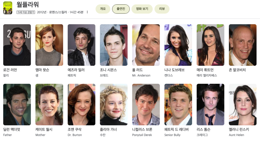 월플라워 후기